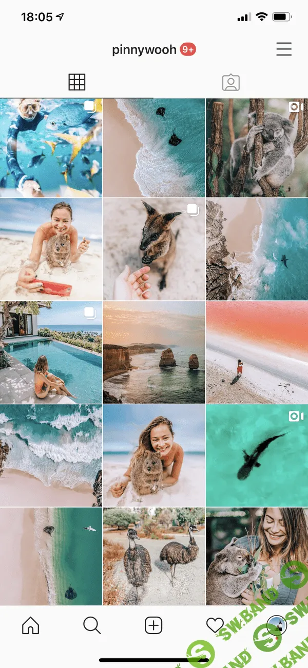 [Лена Pinnywooh] 6 пресетов для путешествий Travel Pack (2019)