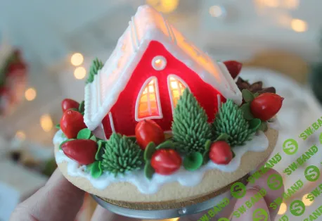 [Лепка] Чайник "Дом с подсветкой" [Светлана Белова]