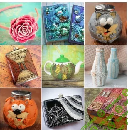 [Лепка] Декорируем предметы полимерной глиной [Анастасия Астафьева]