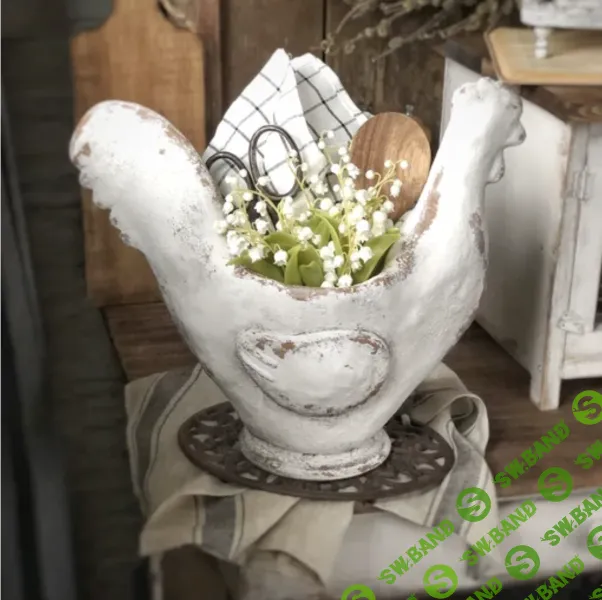 [Лепка] Деревенская курочка [Анита Носова]