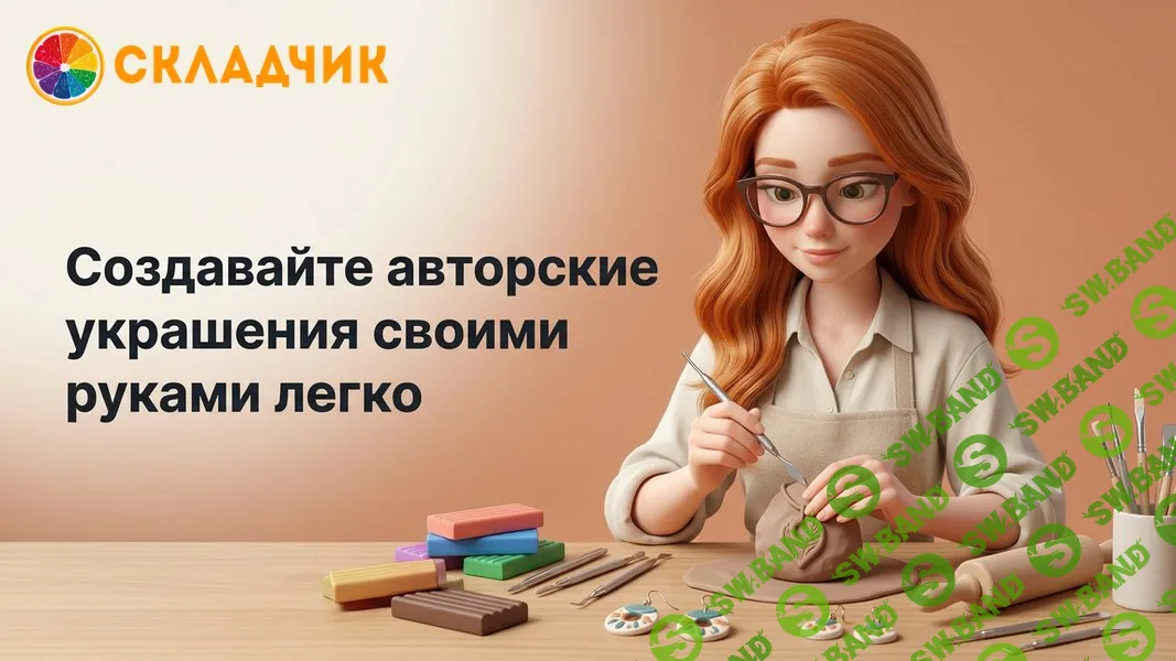 [Лепка] Лепка из полимерной глины [TutorPlace] [Леся Богатырева]