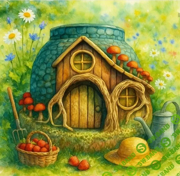 [Лепка] Марафон 85. Домик Хоббита [Лёля Раевская]