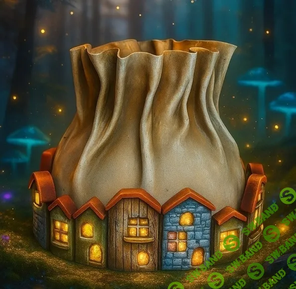 [Лепка] Марафон 86. Мешочек подарков [Лёля Раевская]