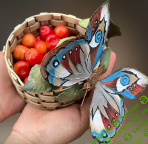 [Лепка] Мастер - класс 086 "Бабочка" [Лёля Раевская]