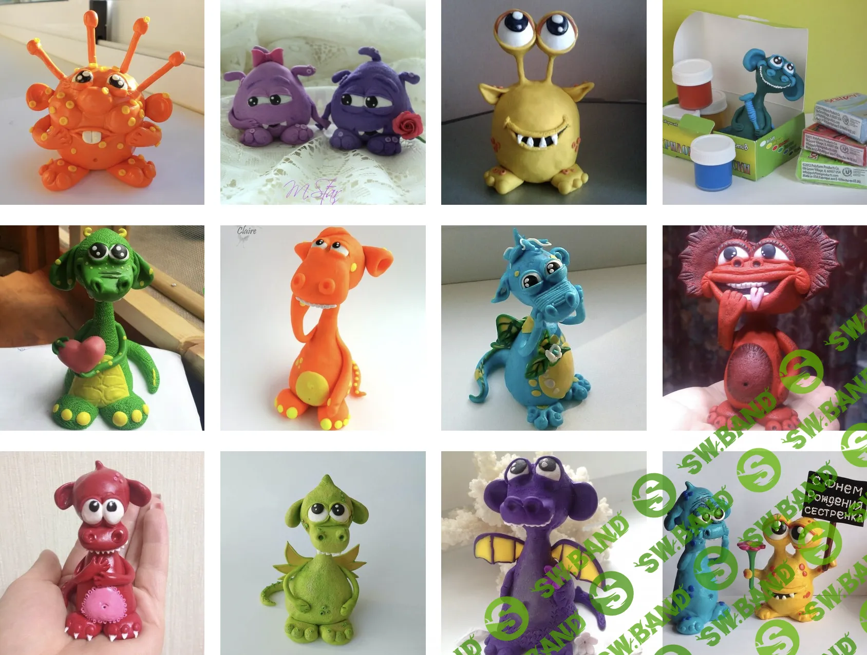 [Лепка] МК Монстрология [Анастасия Астафьева]