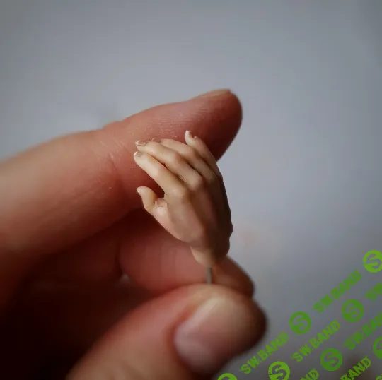 [Лепка] Руки для ватной игрушки [Елена Арцыбасова]