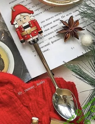 [Лепка] Щелкунчик на ложке [Надежда Щепелина]