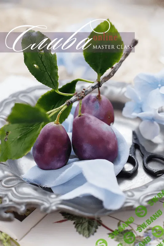 [Лепка] Ветка сливы [Кристина Смородина]