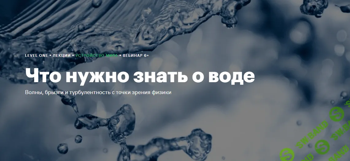 [Level One] Что нужно знать о воде (2023)
