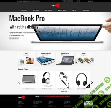 [LightMart] Responsive Joomla Virtuemart Template