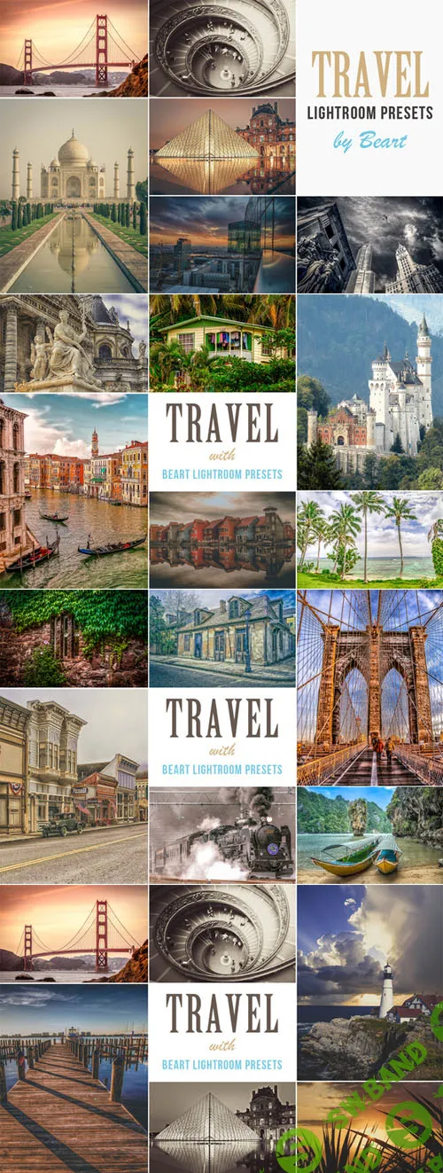 [LightroomPresetBEART] Landscape & Travel Lightroom Presets