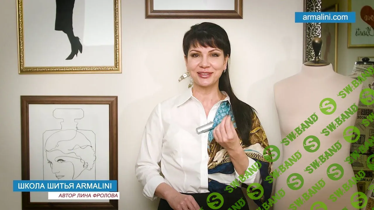[Лина Фролова] Пошив прямой юбки на подкладе (2014)