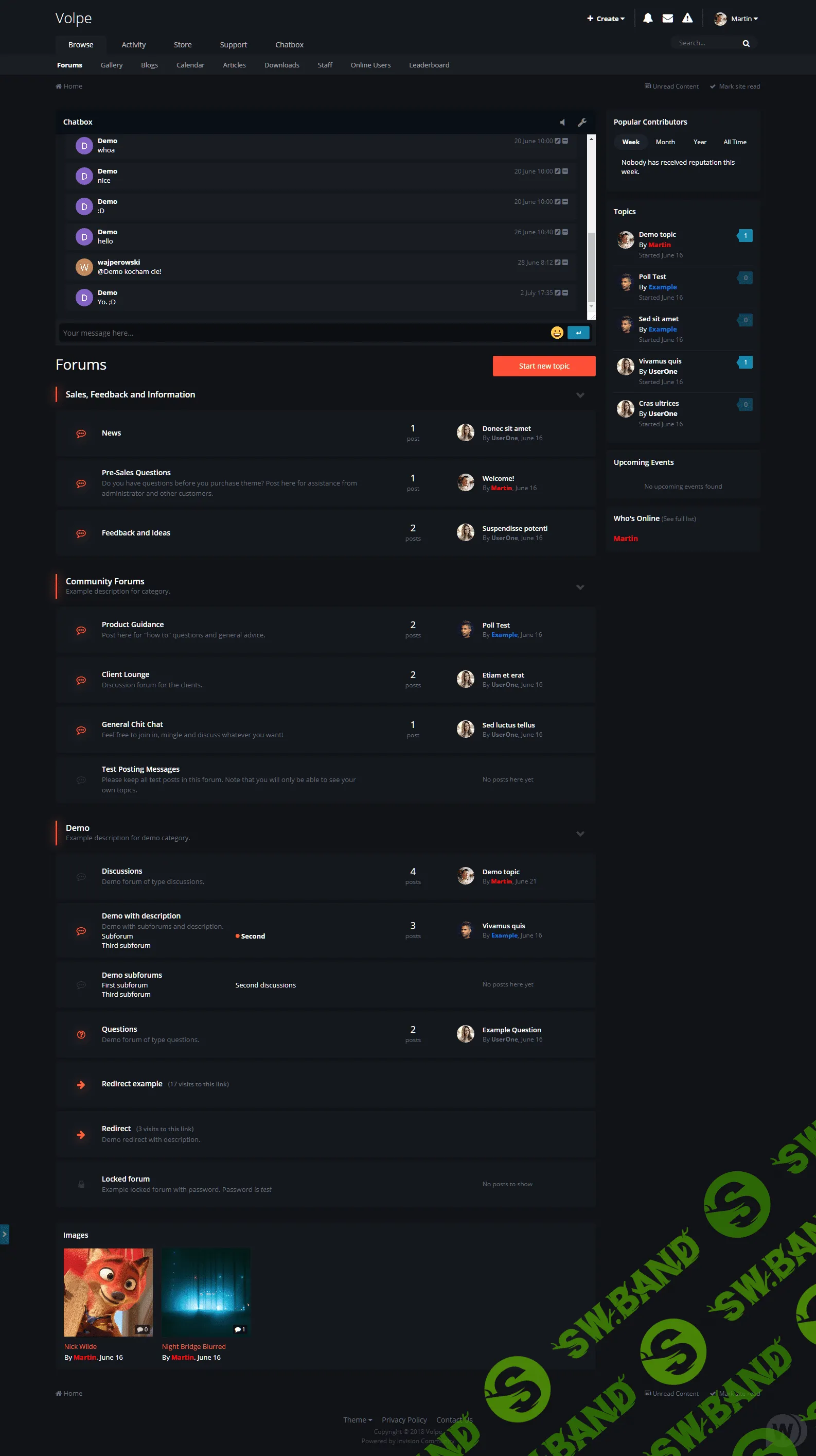 [liskoduje] Darkness Theme Lite 1.3.2 - красивый стиль для IPS 4.3.x
