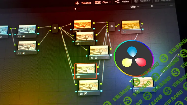 [LiveClasses] Цветокоррекция в DaVinci Resolve от А до Я. Модуль 3 - продвинутые техники (2024)