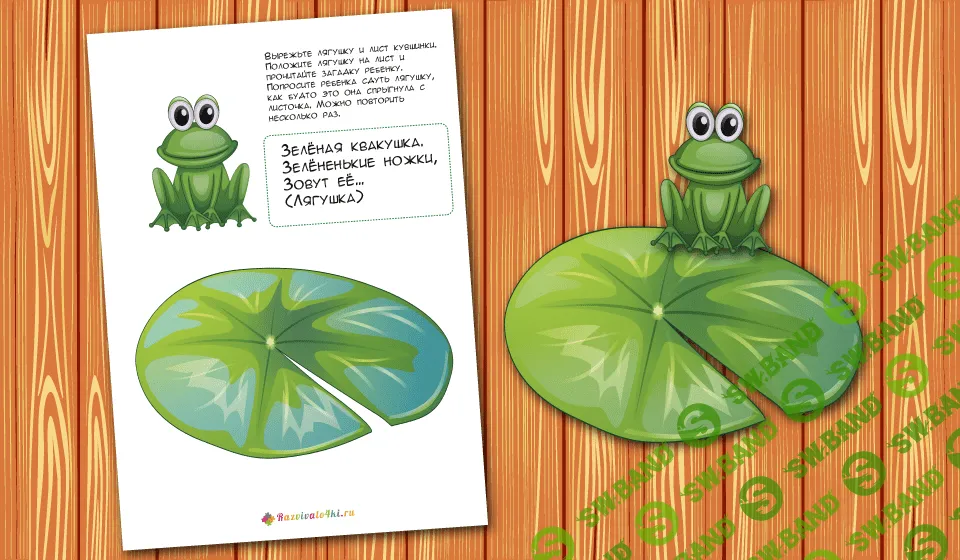 Лягушка прыгает - Razvivalo4ki (2016)