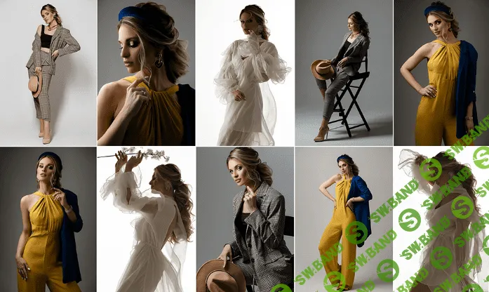 [Люда Милая] Белая циклорама - простые и эффектные схемы для её Величества (2022)