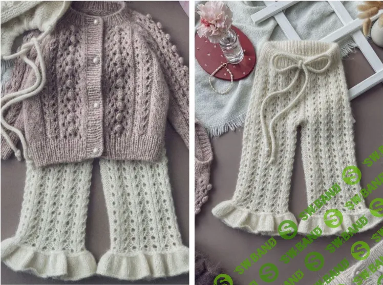[lublu.knitwear, Екатерина Олбут] Vintage pants (2024)