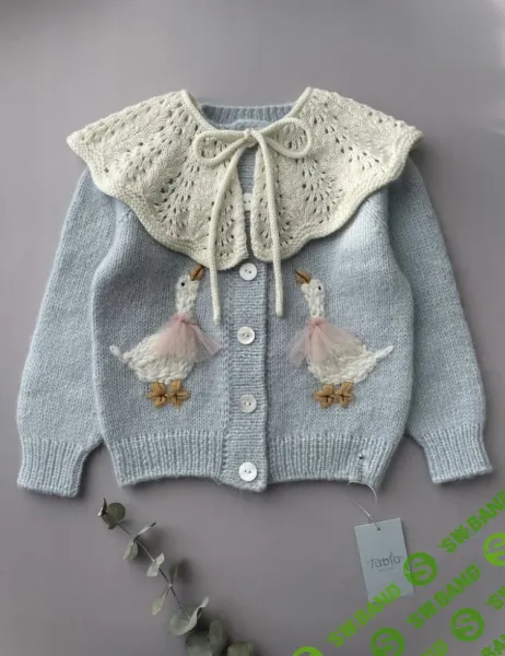 [lublu.knitwear] Кардиган Goosy Cardi (кардиган + вышивка) (2025)