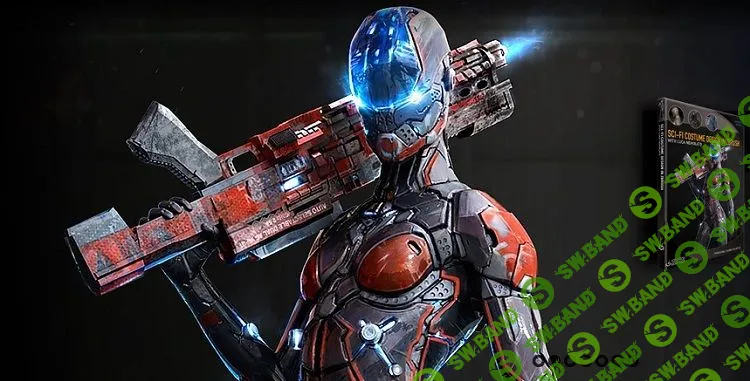 [Luca Nemolato] Дизайн костюма Sci-Fi в ZBrush The Gnomon Workshop (на русском)