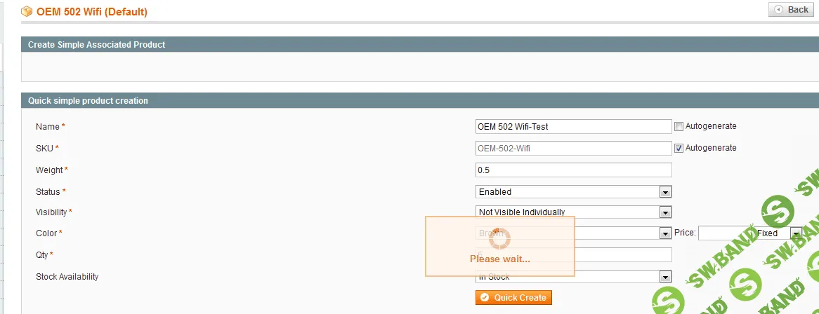 [Magento] Quick Product Creation