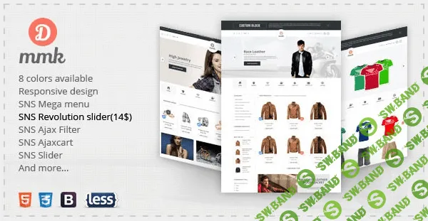 [Magento] SNS Dmmk - Responsive Multipurpose Theme