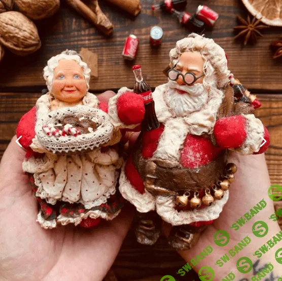 [maika_polosataya] Санта Клаус. Уникальный образ из иллюстраций. Mr. and ms. Claus (2022)
