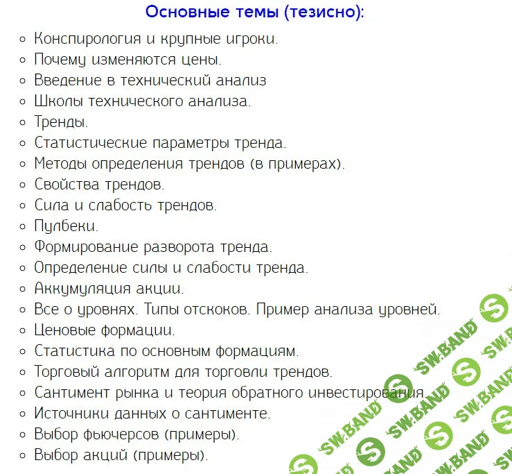 [Макс Живас] Модуль «Технический анализ»