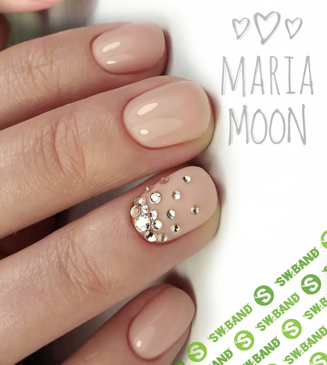 [Maria Moon] Наращивание акригелем на верхние формы (2019)