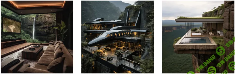 [Мария Дудкина, Midjourney architecture] Секретная формула Midjourney. Тариф Профессиональный (2024)