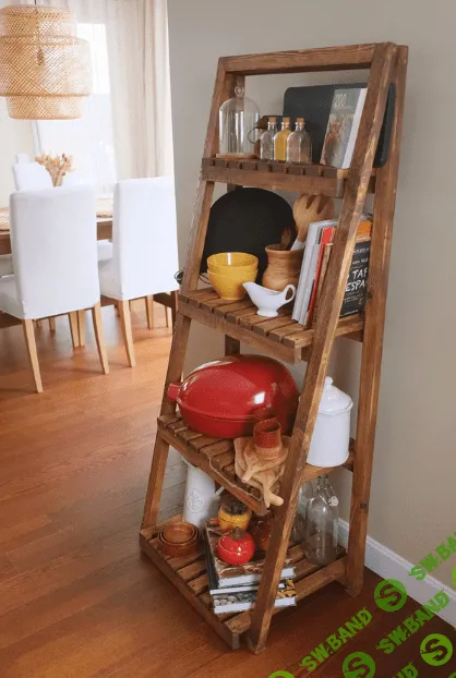 [Мария Кузина] Стеллаж из реек (2022)