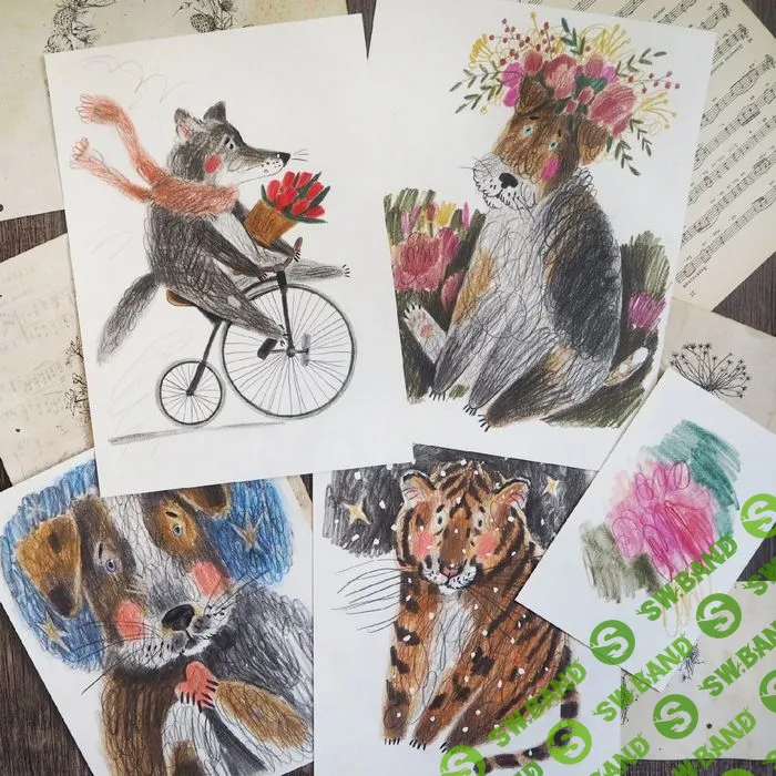 [Мария Маргевич] Стилизованные звери (2021)