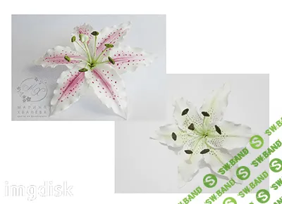 [Мaрина Хвaлёва] Делаем цветы из фоамирана