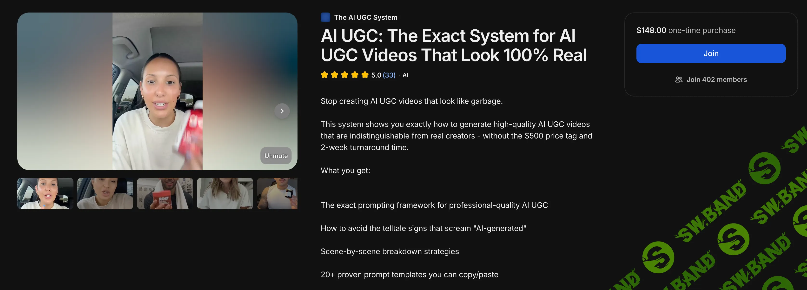 [Marketing Mafia] Как создавать AI-UGC, который продает (2025)