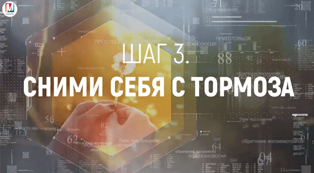 [Марта Николаева-Гарина] Сними себя с тормоза. Шаг 3 (2018)