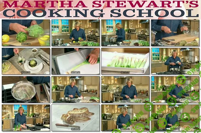 [Марта Стюарт] Кулинарная школа Марты Стюарт Сезон 3 Серии 27-39  из 39
