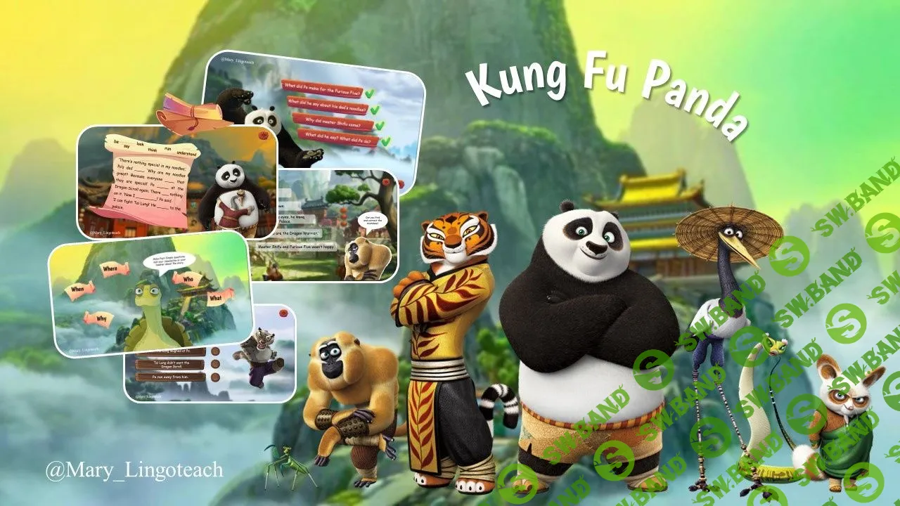 [Mary_ Lingoteach] Презентация по книге Kung Fu Panda (2023)