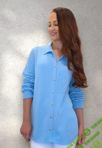 [Машинное вязание] Группа "Рубашки" [Olga_Knitstyle] [Ольга Ерофеева]