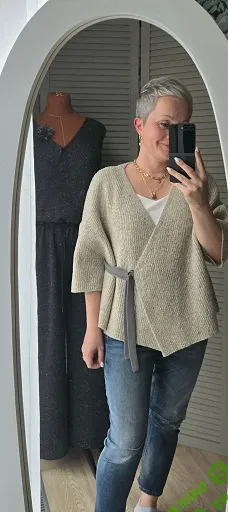 [Машинное вязание] Кимоно [Татьяна Макаренко]