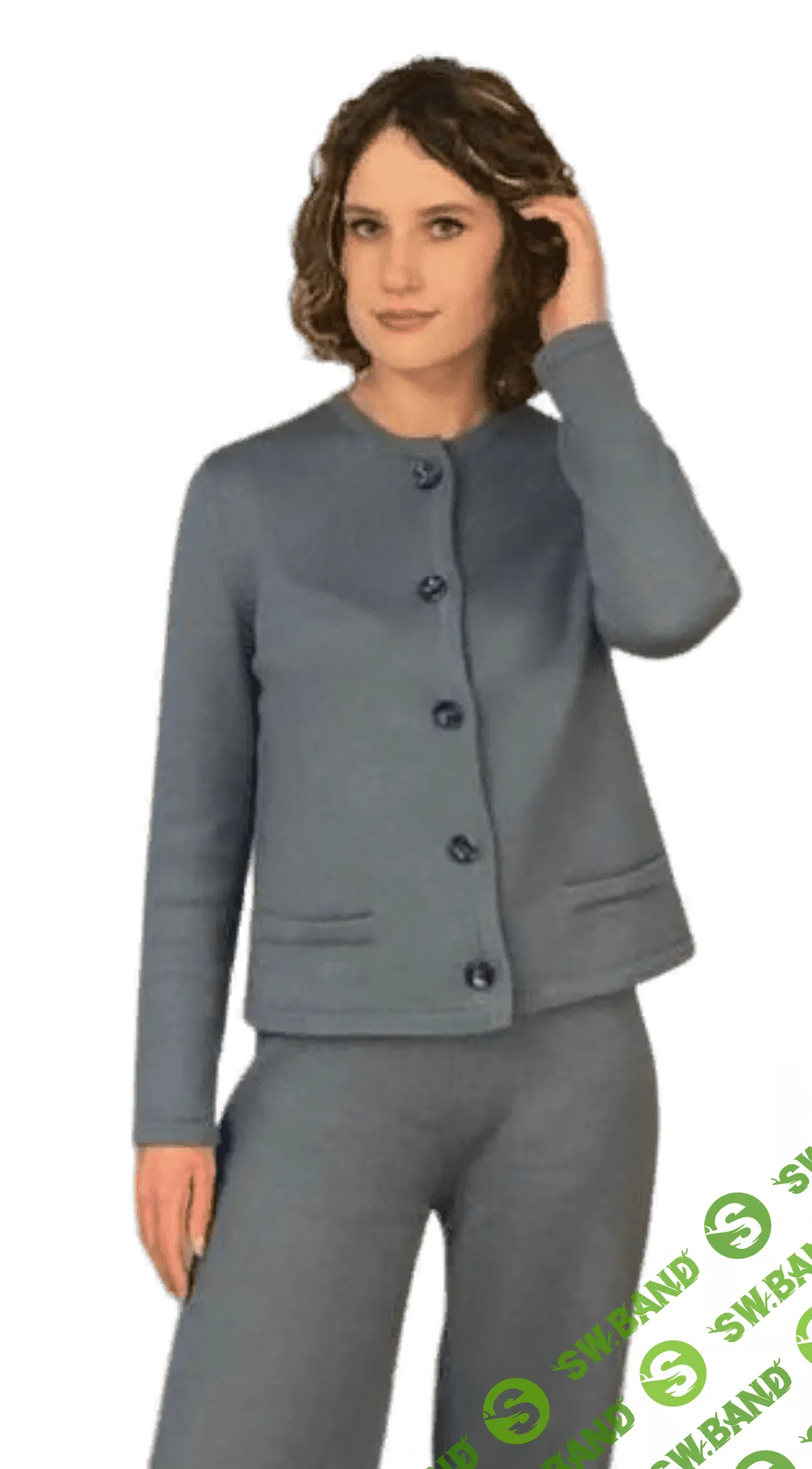 [Машинное вязание] МК жакет «Марго» [Ольга Юрьева]