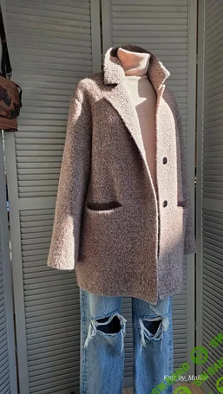 [Машинное вязание] Пальто [Татьяна Макаренко]