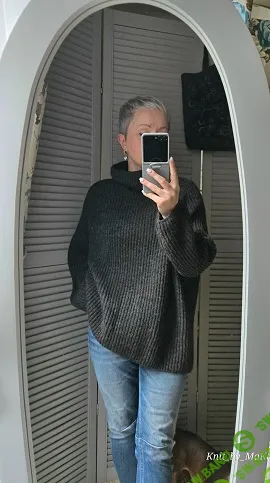 [Машинное вязание] Свитер Минимализм [Татьяна Макаренко]