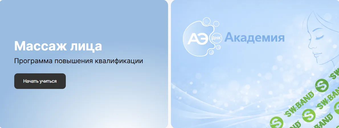 Массаж лица. Программа повышения квалификации [Академия АЭ ДНК] [Наталья Рябинова]