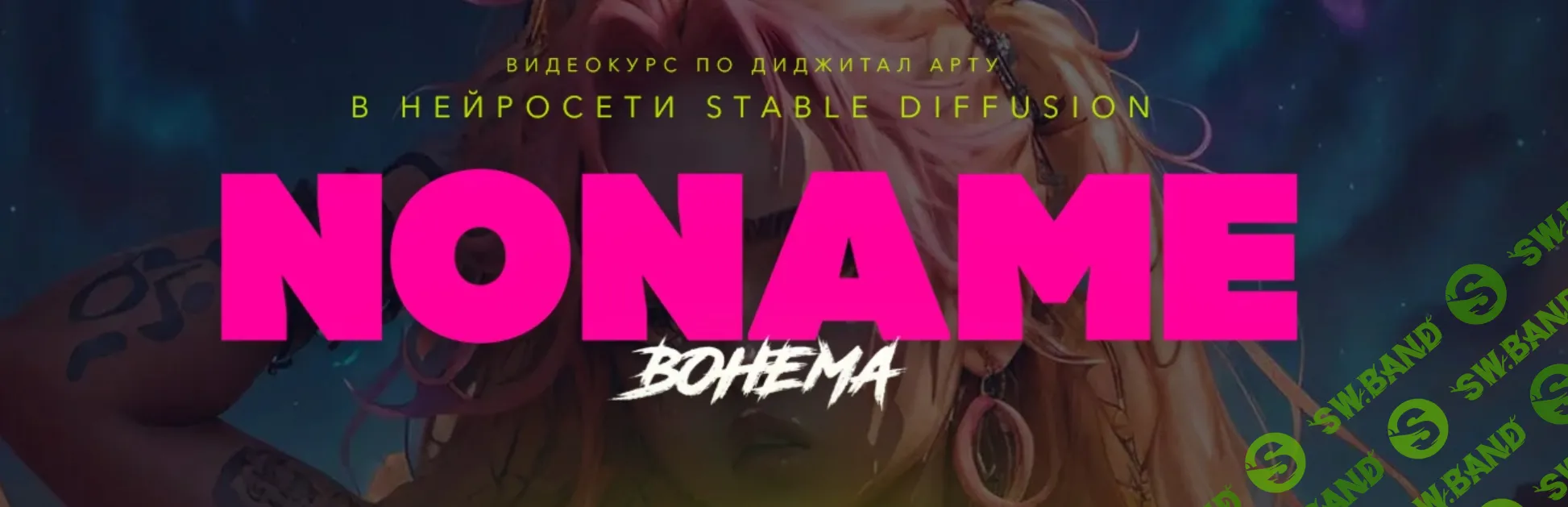 [MaxTwain] Видео курс по диджитал арту в нейросети Stable Diffusion (2023)