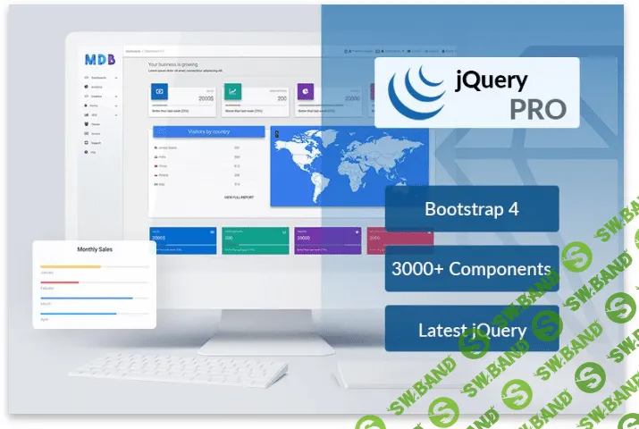 [mdbootstrap] Material Design for Bootstrap 4 Pro (MDB PRO) v4.5.12 - Material Design для Bootstrap