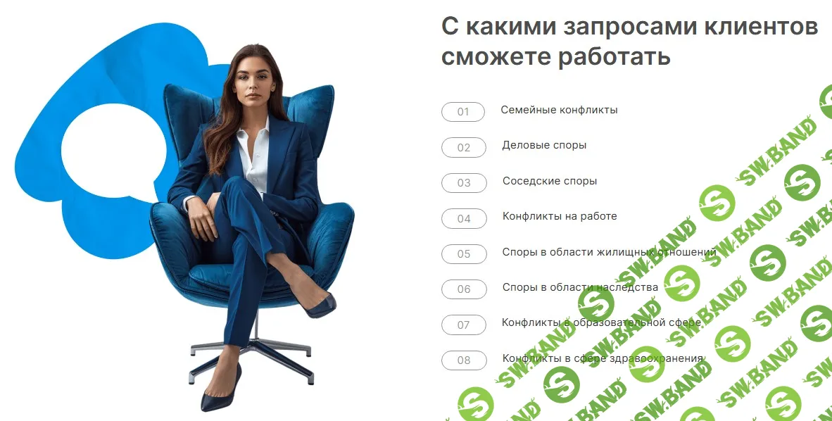 «Медиация: альтернативные способы урегулирования конфликтов» с присвоением квалификации «Специалист в области медиации (медиатор) » (750 ч.) [НАДПО]