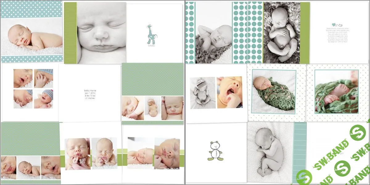 [Melissa Davis] Шаблон фотокниги для мальчика