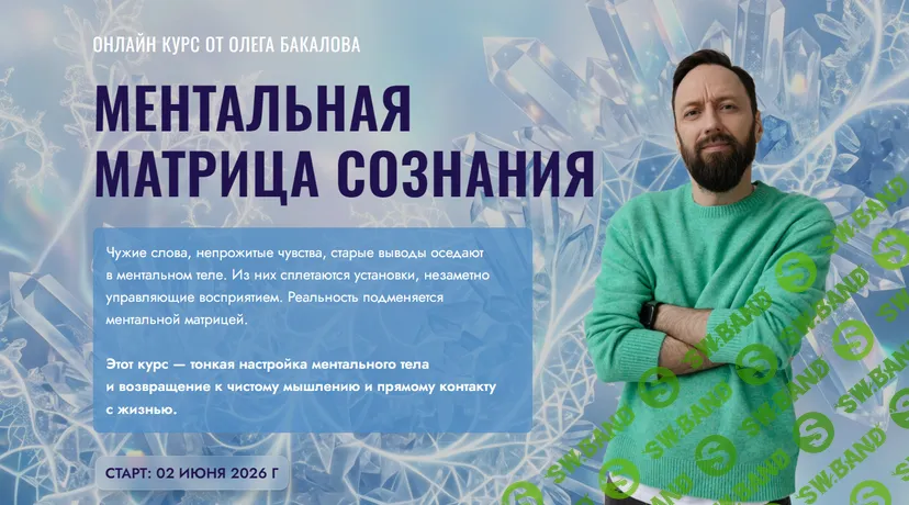 Ментальная матрица сознания [Тариф Мини-группа] [Олег Бакалов]