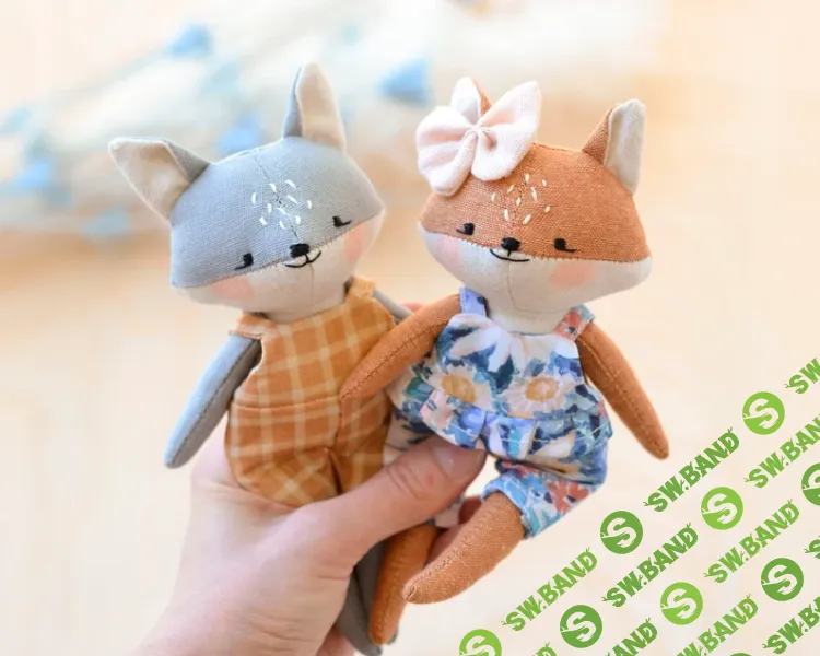 [Mespetiteslunesdolls, Ariane Lauzon] Выкройки волка/лисы (2026)