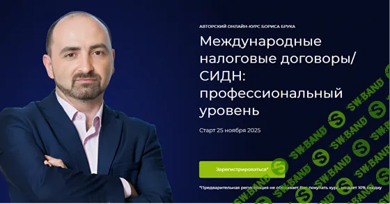Международные налоговые договоры/СИДН: профессиональный уровень [Beps Academy] [Борис Брук, Андрей Савицкий]