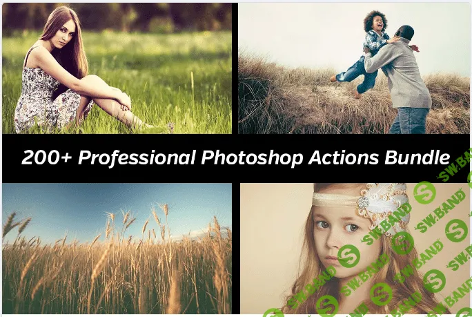 [Mightydeals] 200+ Photoshop Actions for Portrait Photos (2020)